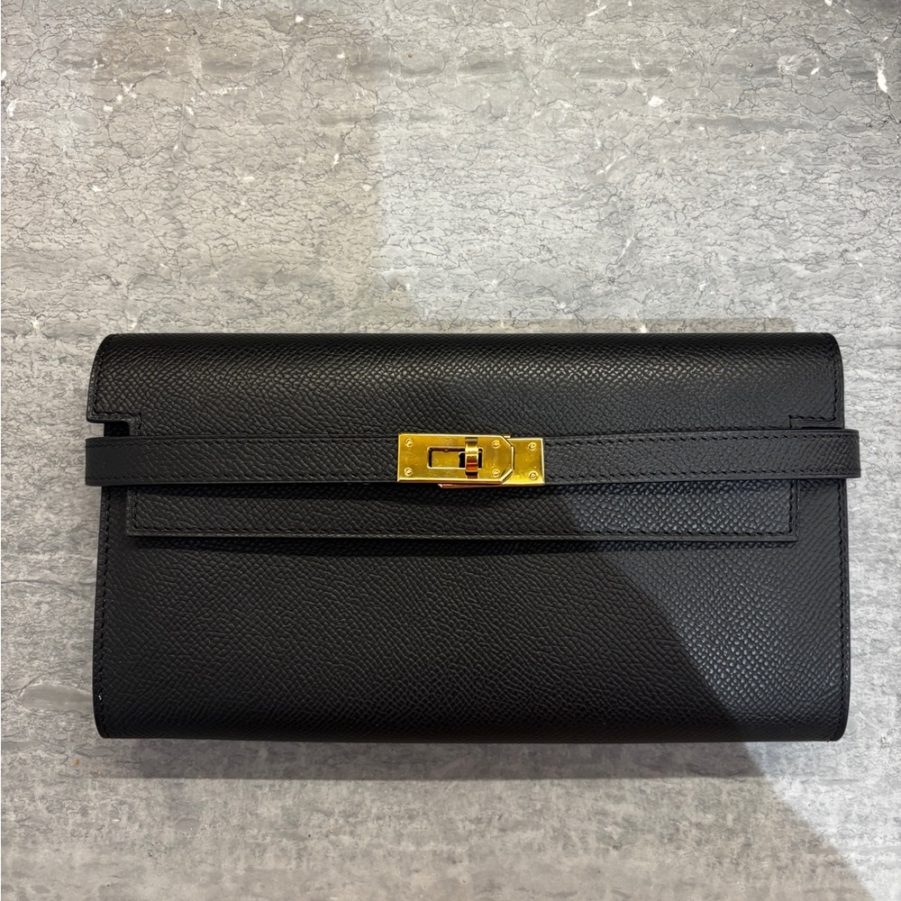 Hermes Kelly Epsom Longue Wallet